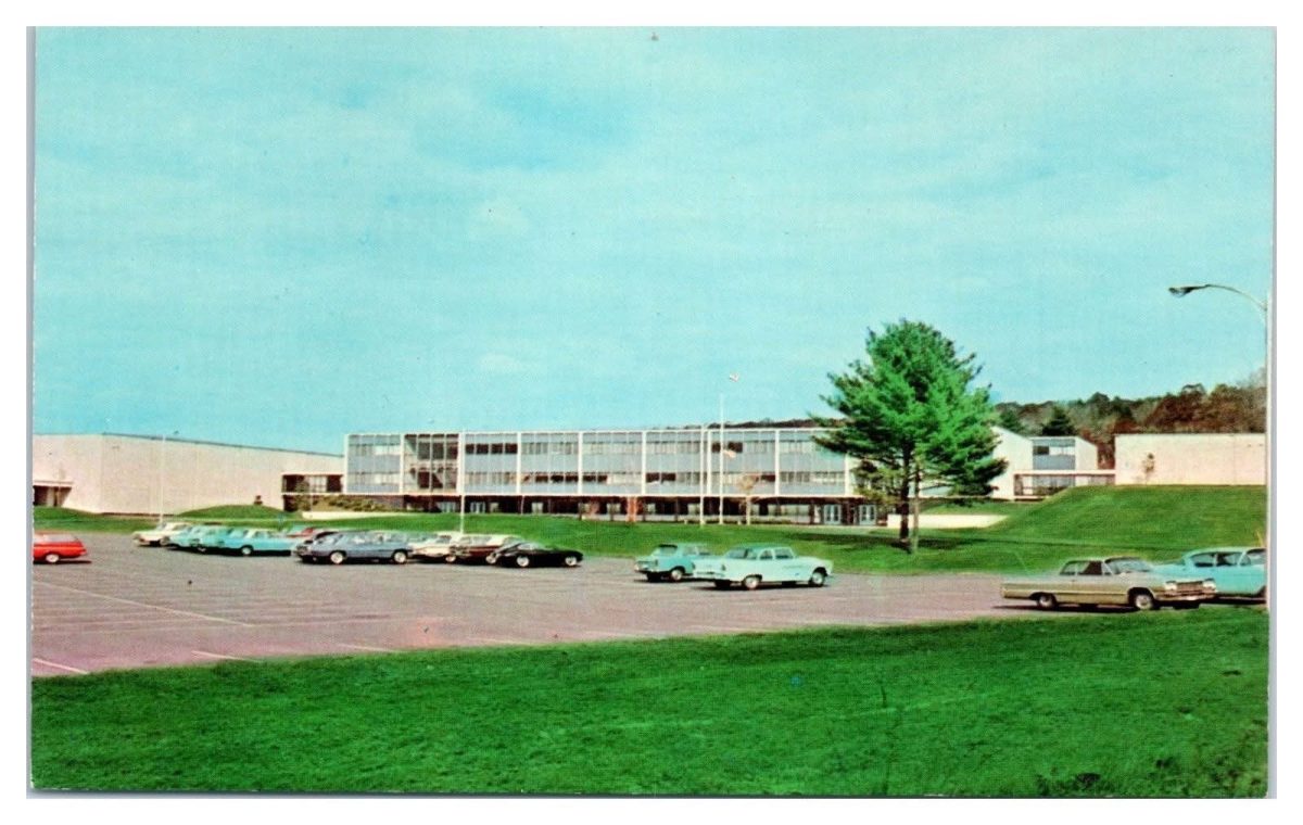 A view of THS from the 1960s. The building history will be celebrated at the event on 1/4/25.