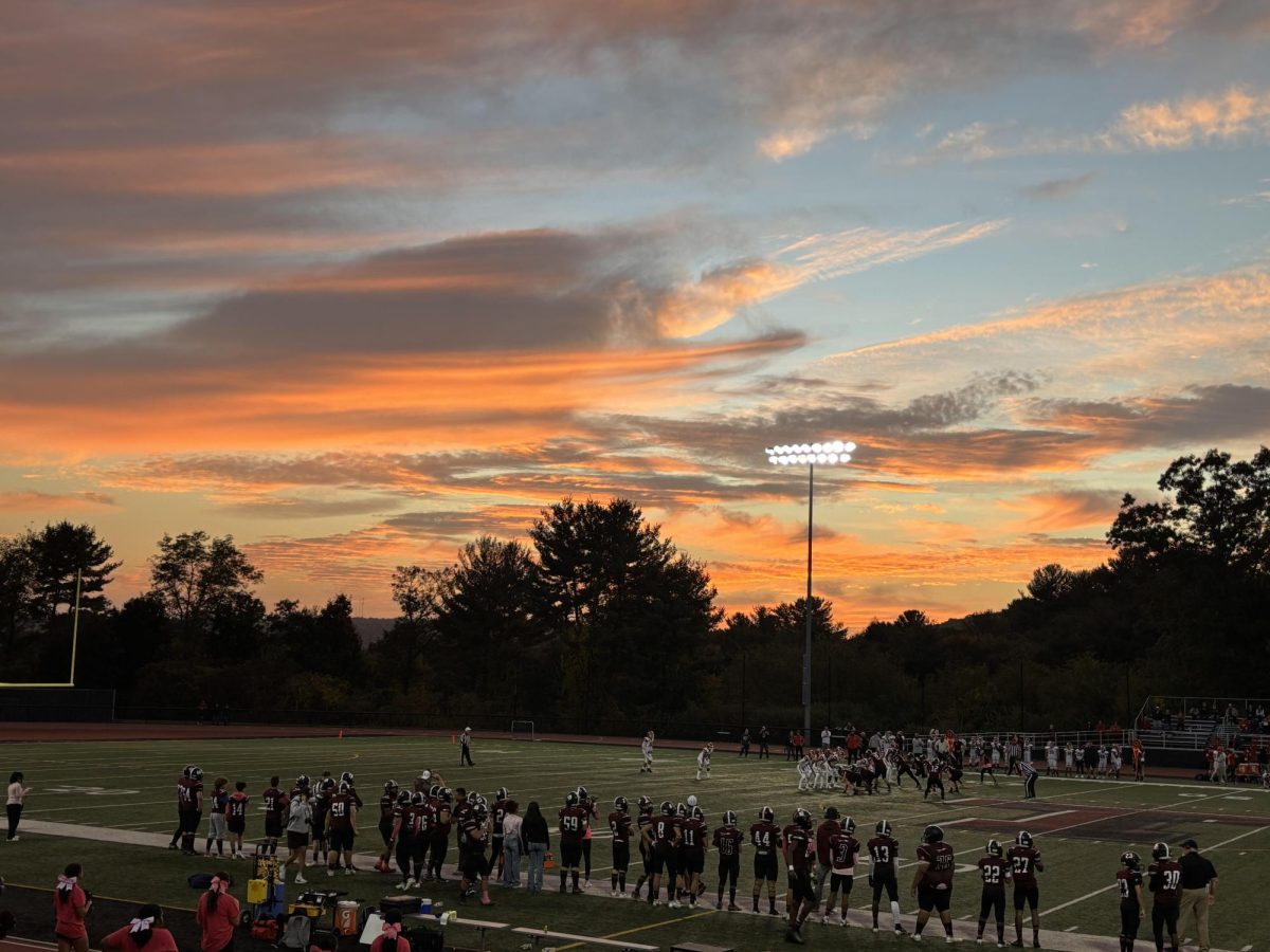 THS football competes against WHS in the annual "Battle for the Helmet"