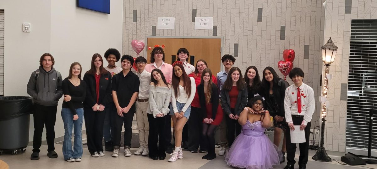 Performers at this month's Cabaret, benefitting the Student Theater