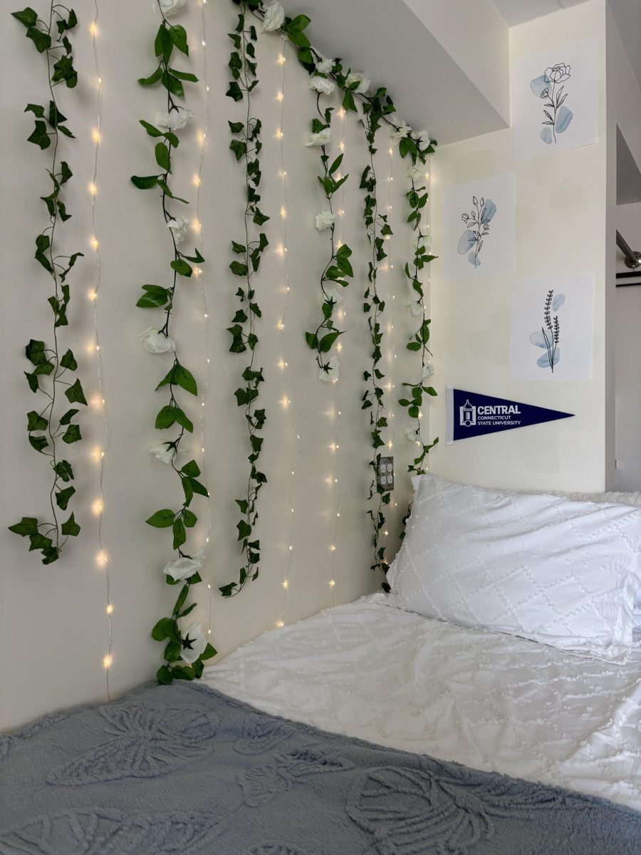 CCSU Dorm Room of Alexa Kelley, THS Class of 2022