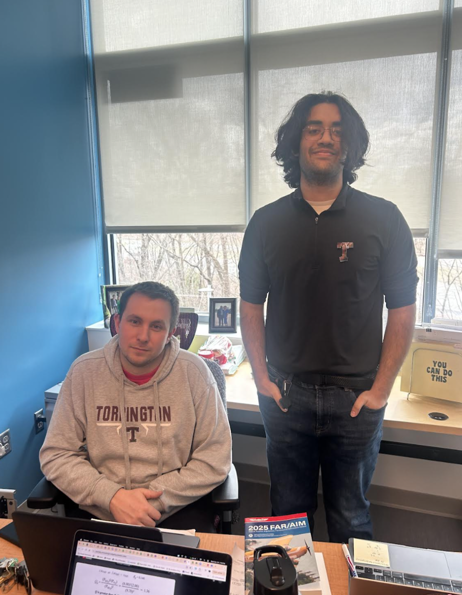 Manav Patel and Mr. Rubino twinning!