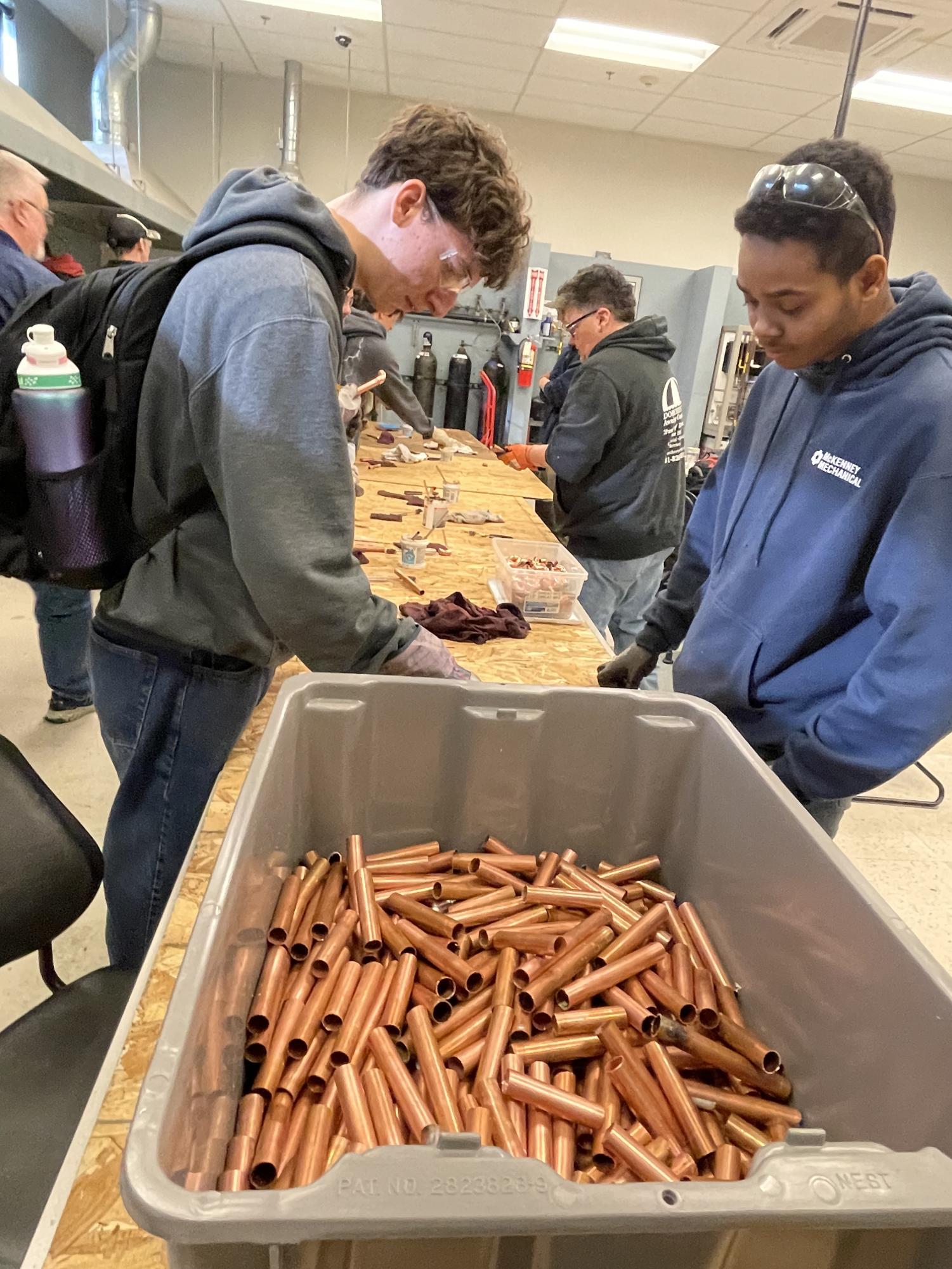 THS Seniors Test out Trades at Local 777