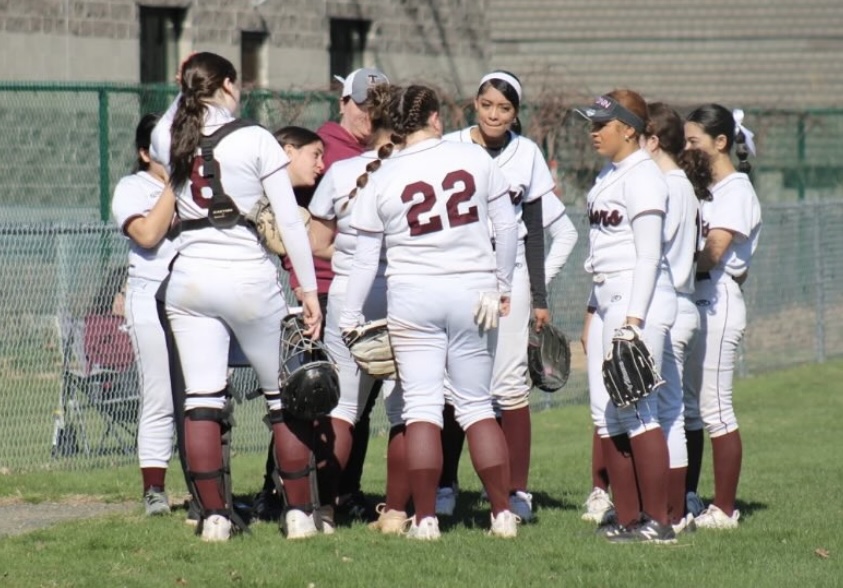The THS Softball team is small but mighty!
