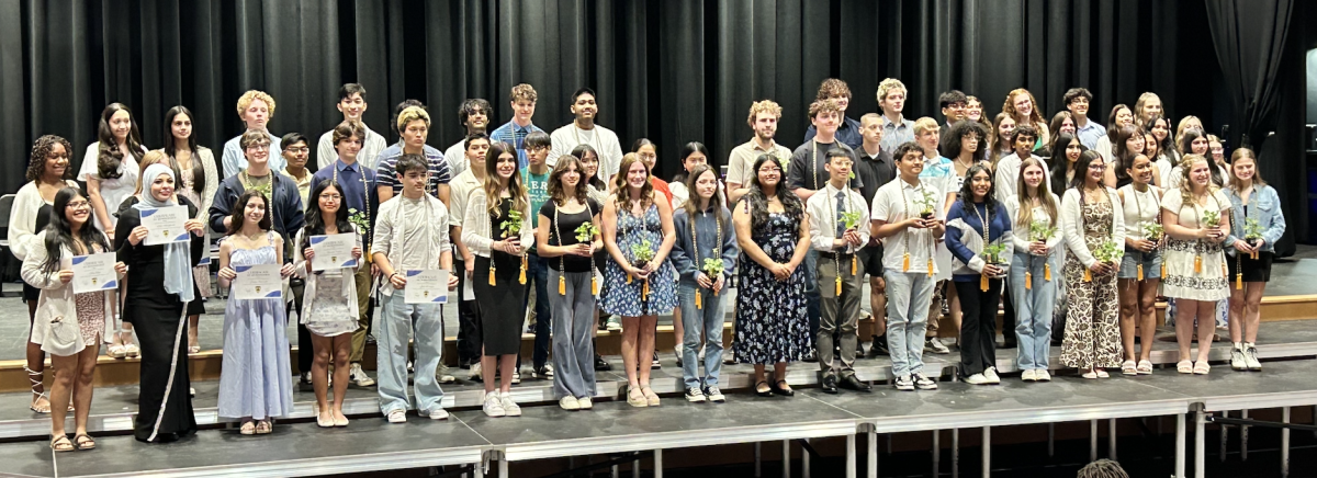 Science National Honor Society Inducts New Members