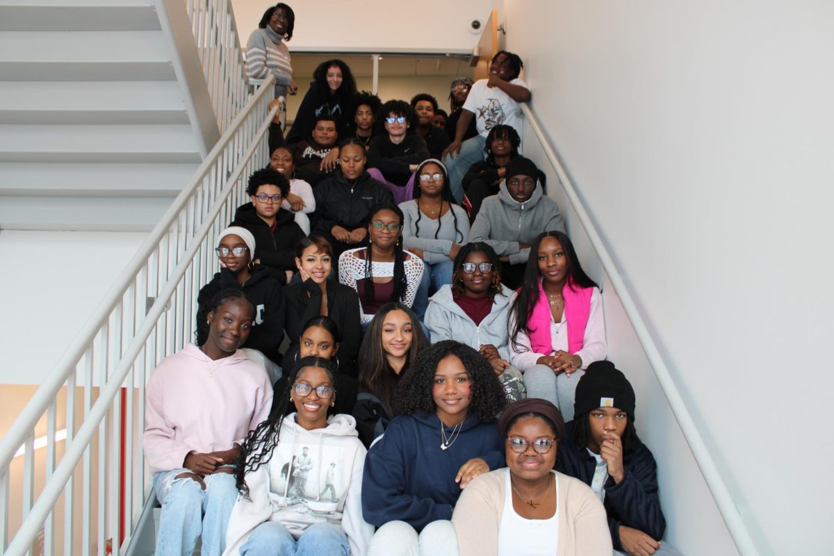 Members of Torrington High School's Black Student Union