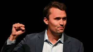 Conservative Activist Charlie Kirk, recently killed by gunshot.