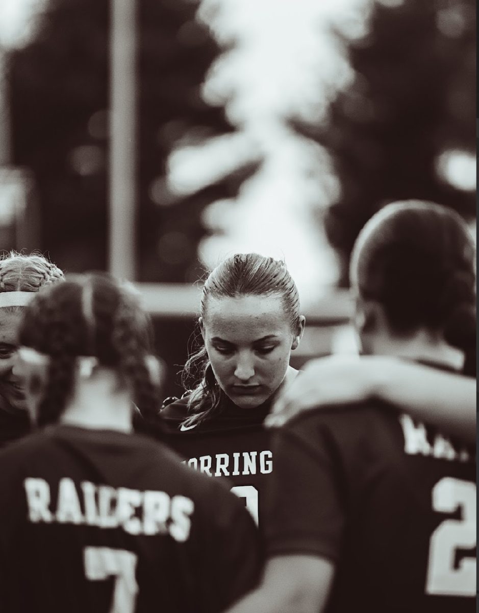 One of Mazza's iconic shots of the football team; football is his favorite subject to shoot.