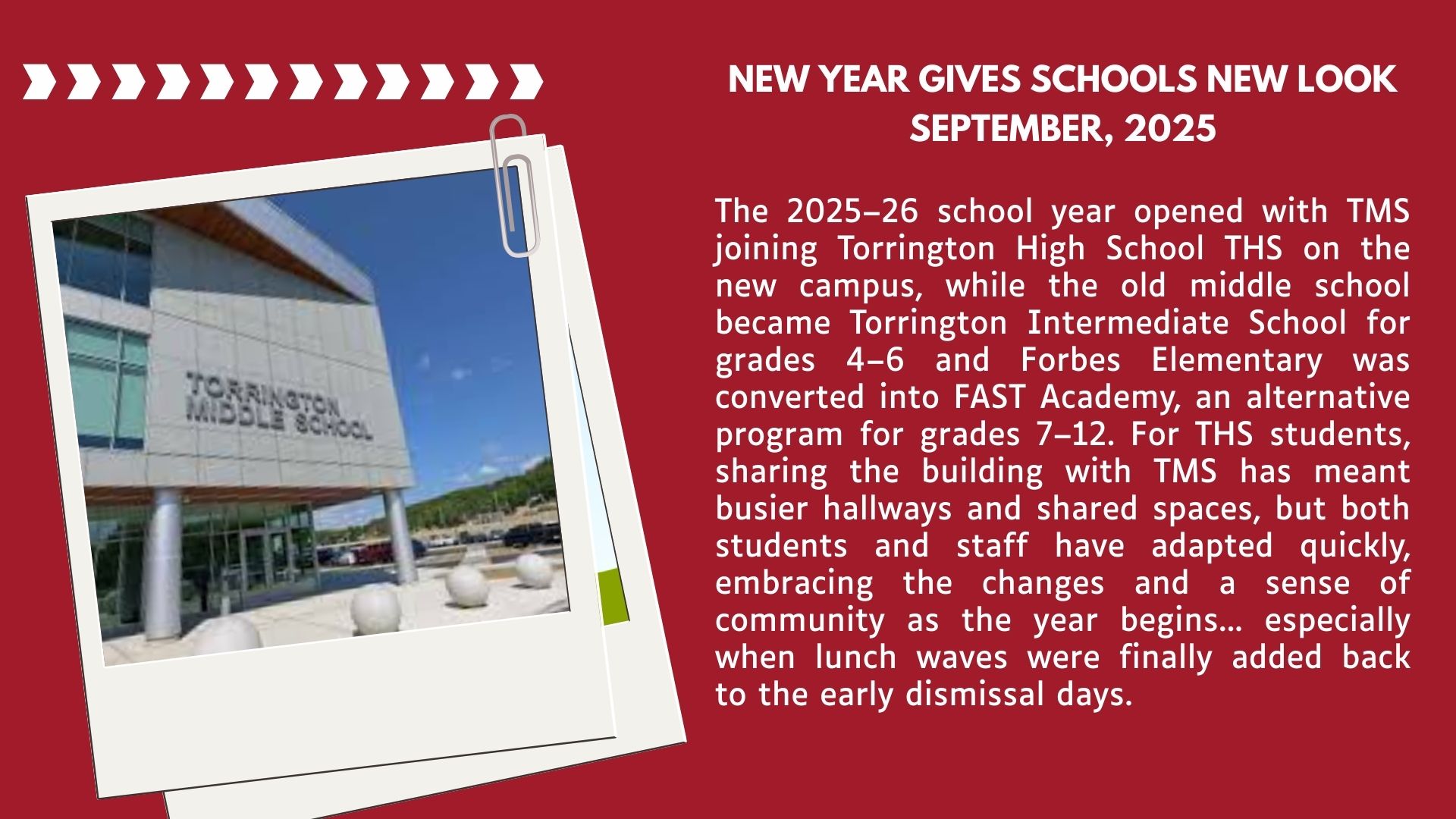 Torrington "Wrapped" 2025 - THS's Top Moments