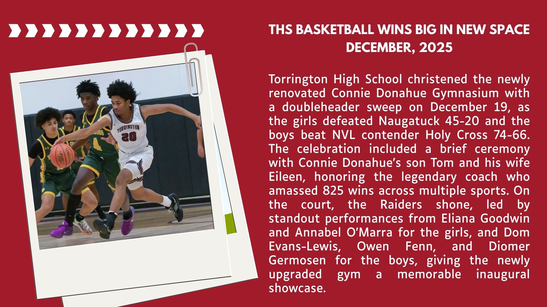Torrington "Wrapped" 2025 - THS's Top Moments