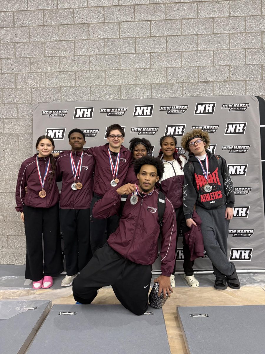 Track Captains, Makayla Rodriguez, Ella Le, Kajeda Fraser, Joseph Daniel, Devin Ballard, Juan Batista, and Brendan Keskula