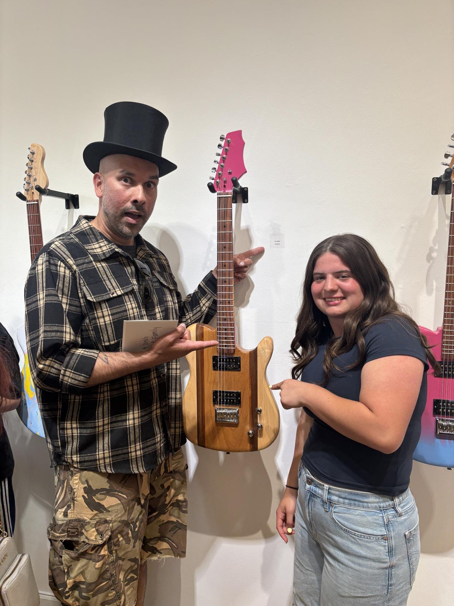 THS Guitar Art Gallery Event