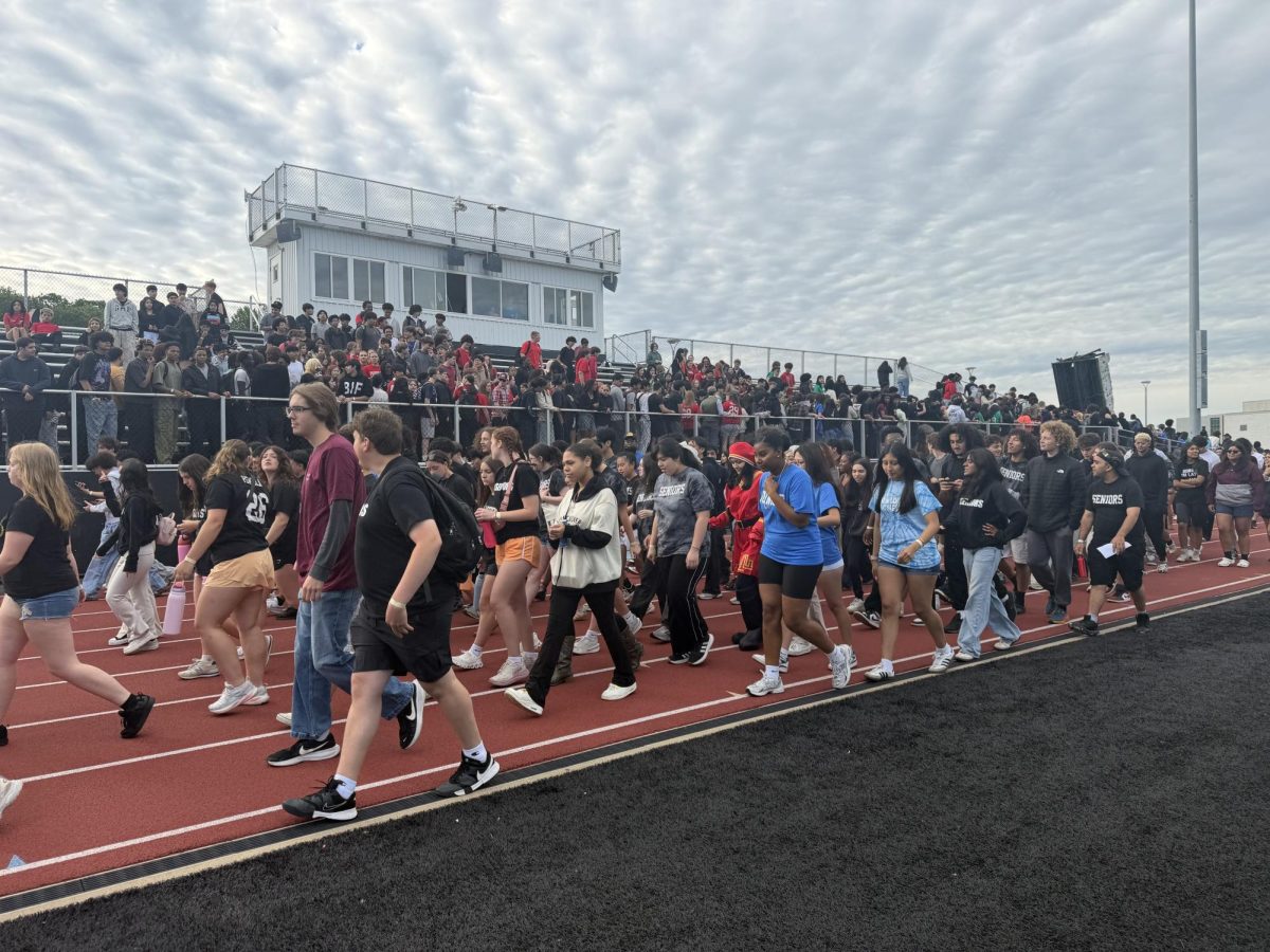 Walk-a-thon kicks off 8th Raider Rally.
