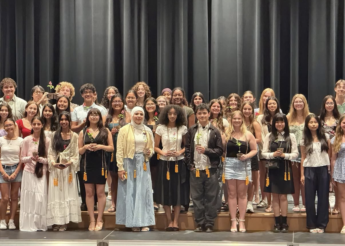 Science National Honor Society Inducts New Members